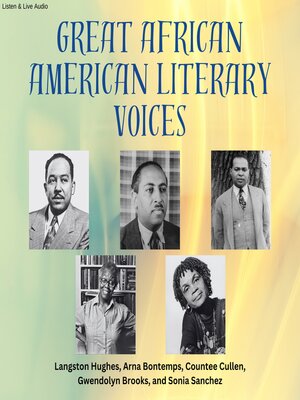 cover image of Great African American Literary Voices